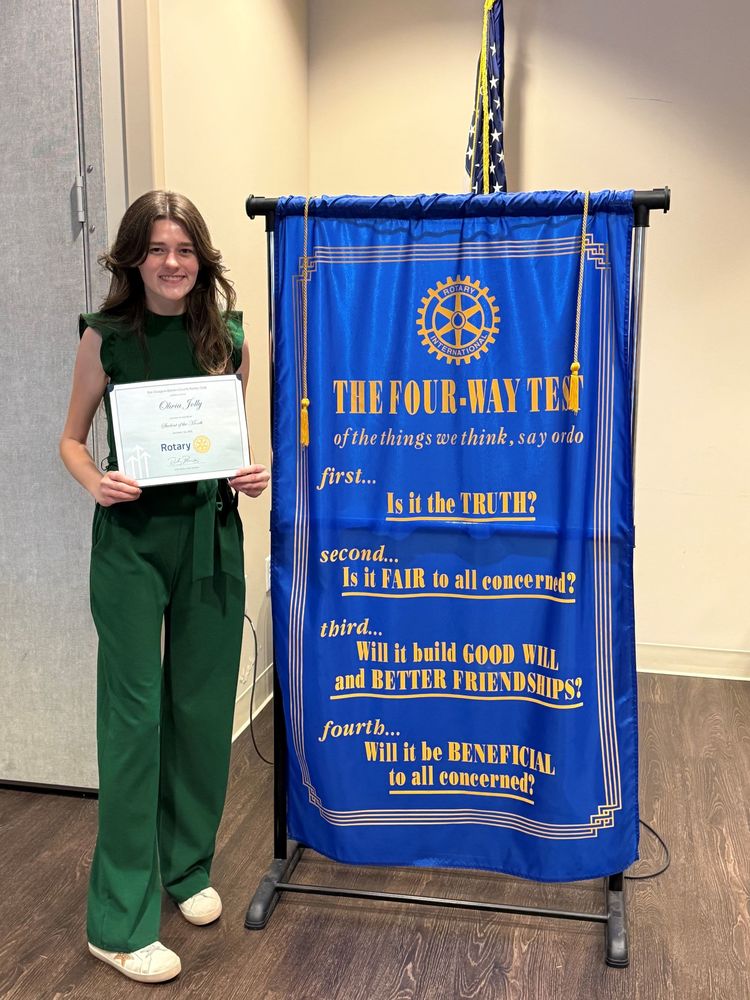 Rotary Student of the October