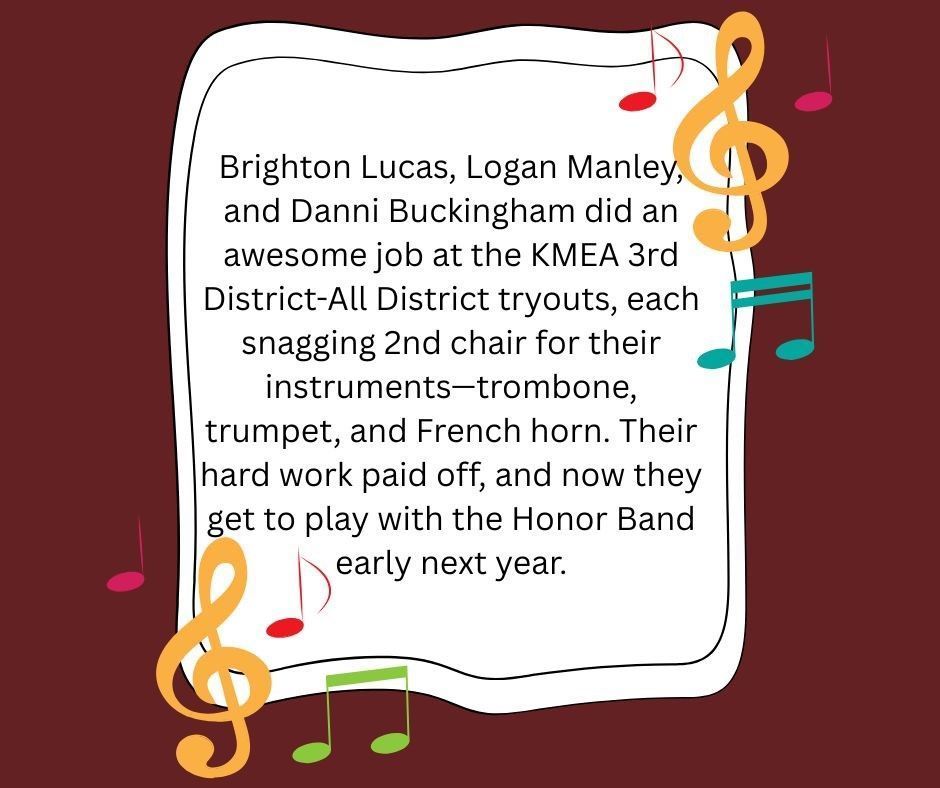 KMEA 3rd District- All District Band