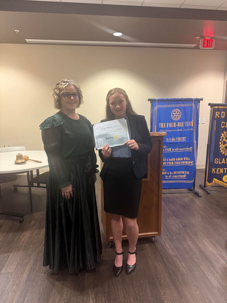 Rotary Student of the Month