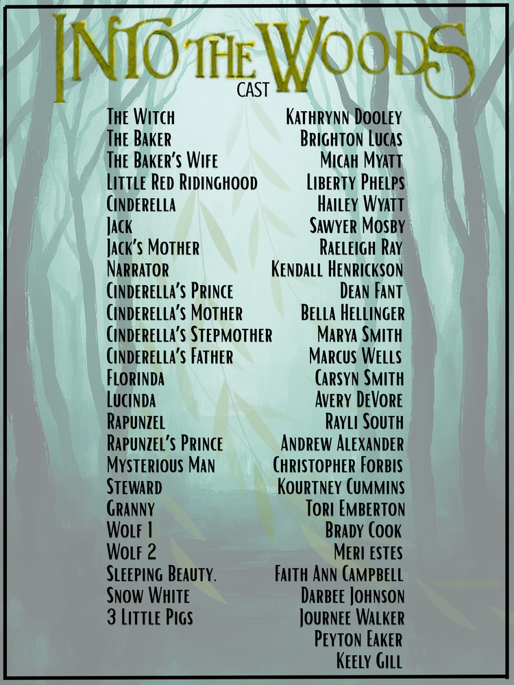 Into The Woods Cast