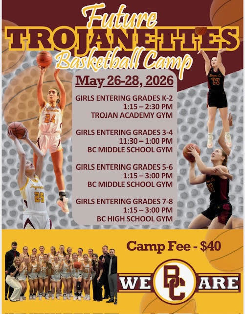 Trojanette Basketball Camp