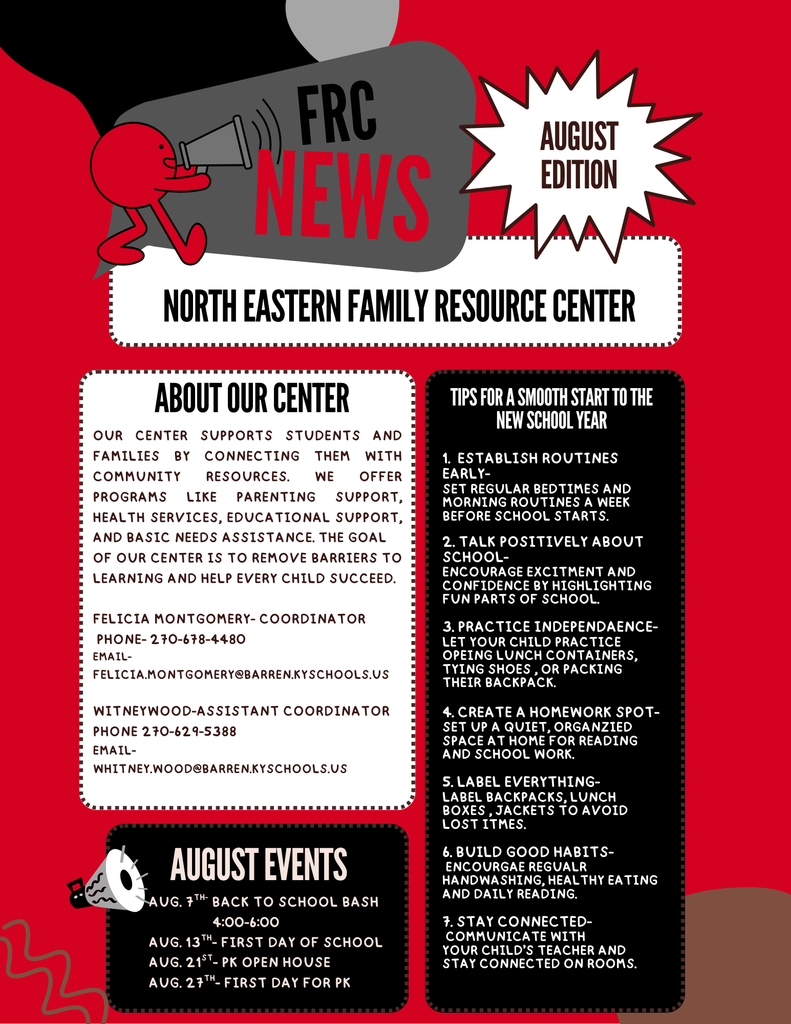 FRC August Newsletter