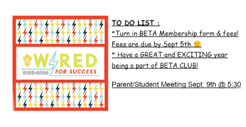 2025-2026 EES Beta Club