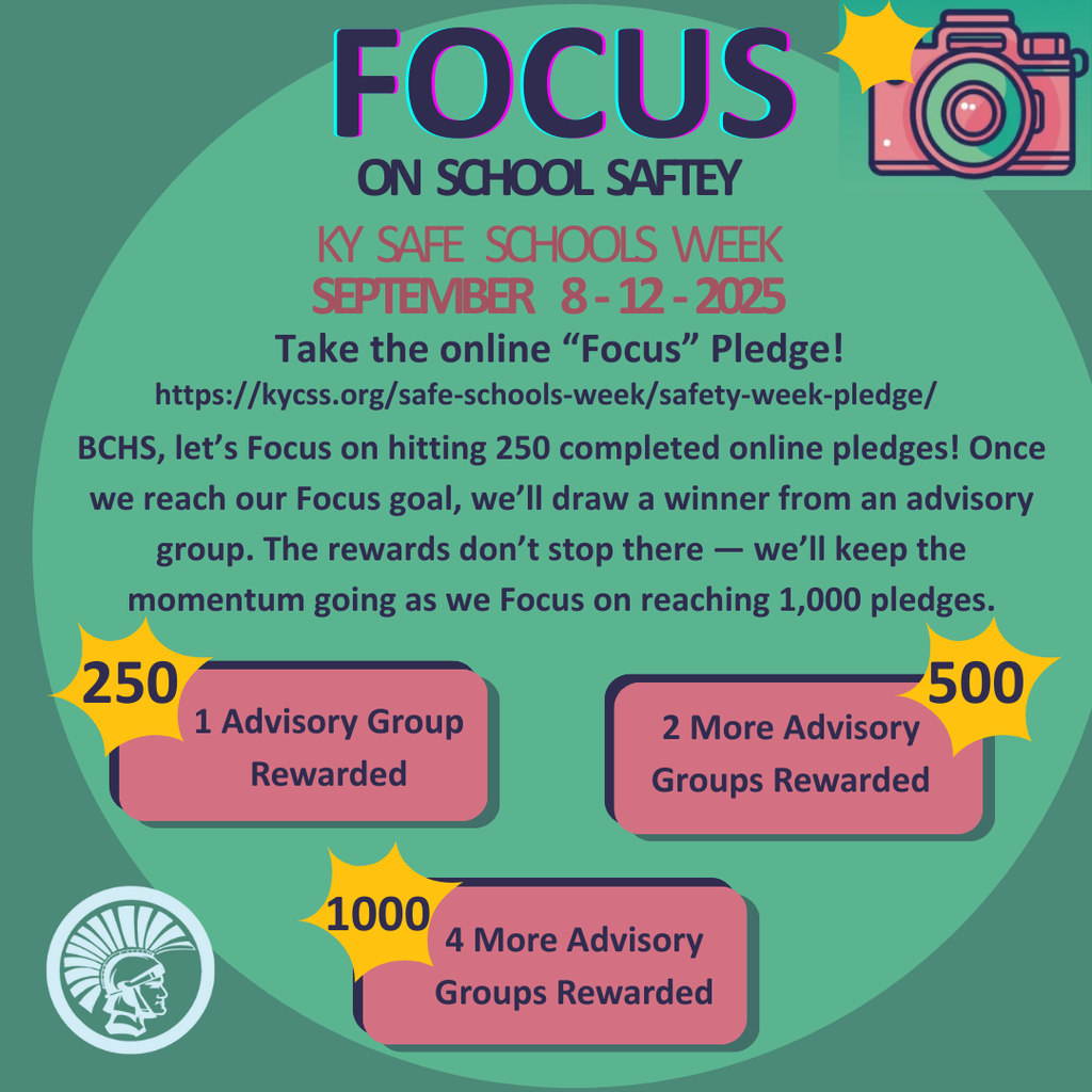 KY Safe Schools Week September 8th - 12th. 