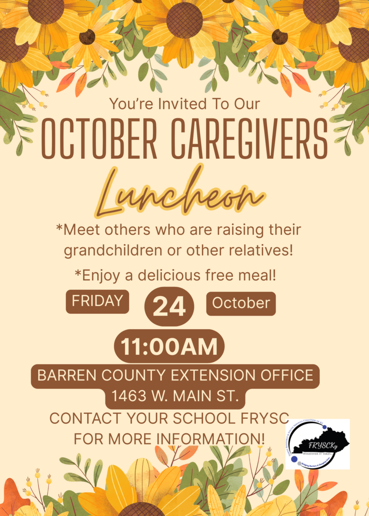 Caregivers October Luncheon 2025 With Time