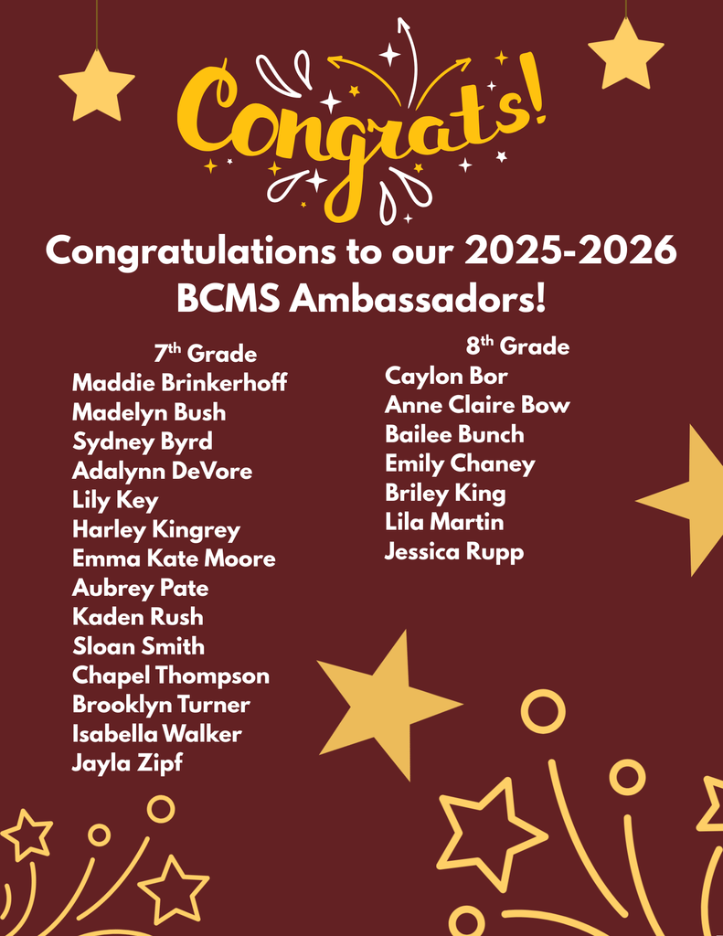 Congratulations Ambassadors
