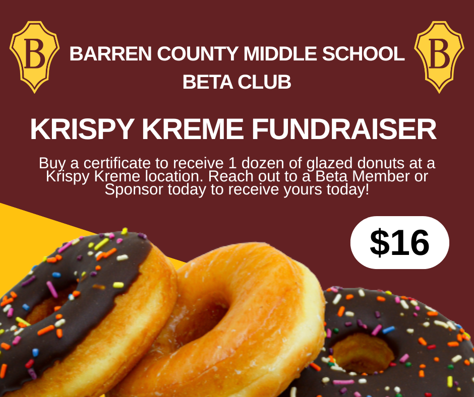 Krispy Kreme Donut Fundraiser