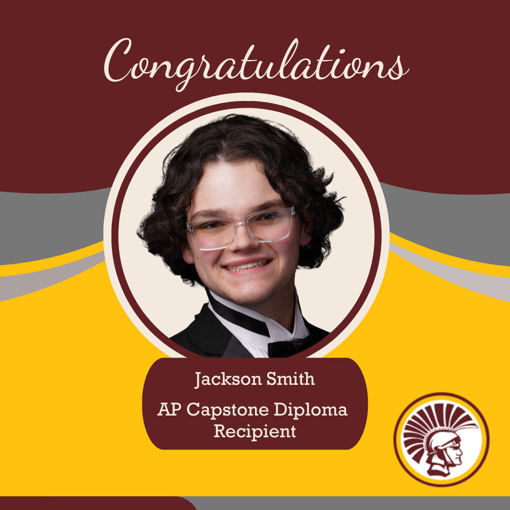 Jackson Smith AP Capstone Recipient