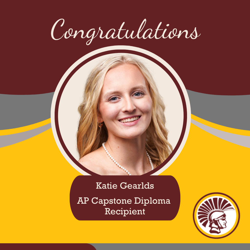 Katie Gearlds AP Capstone Recipient