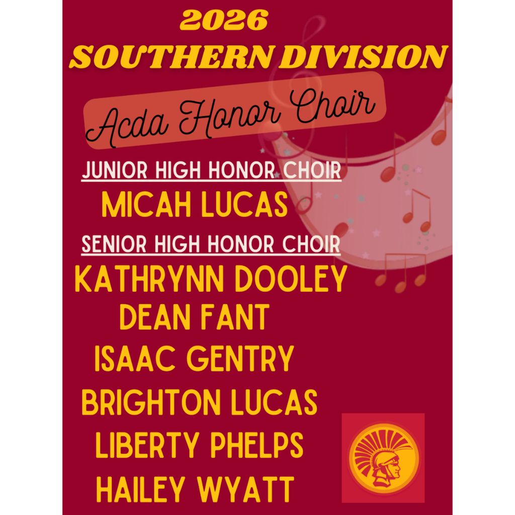 BCHS students make Acda Southern Division Choir