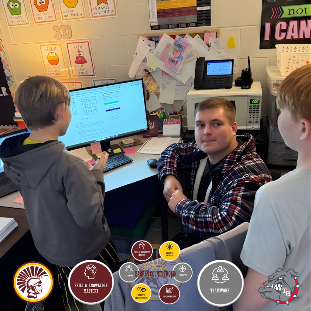 Cooper Alls with THE students