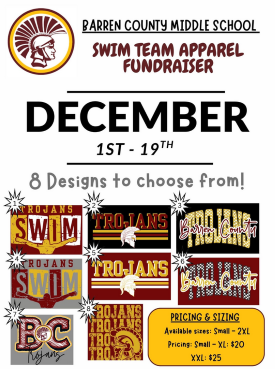 Swim team fundraiser