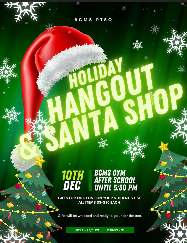 BCMS Holiday Hangout