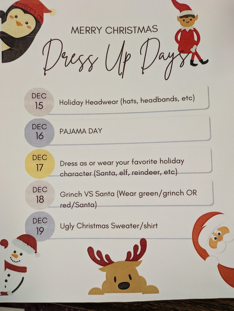 dress up days
