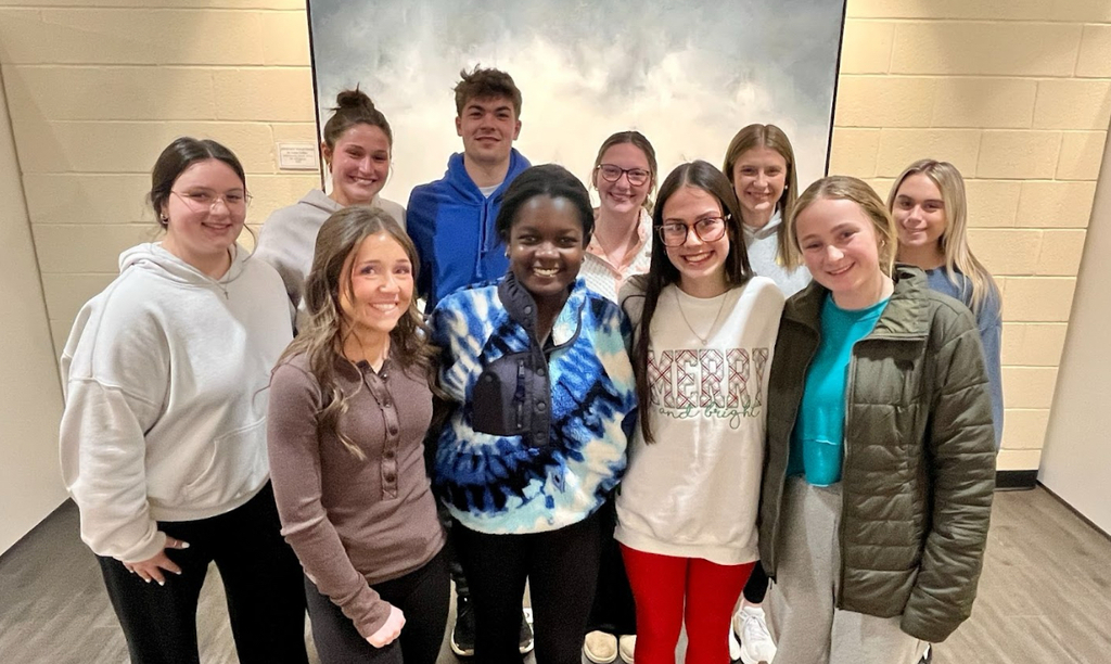 Students in CNA program