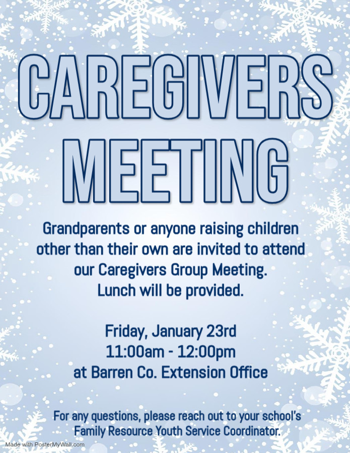 Caregivers meeting