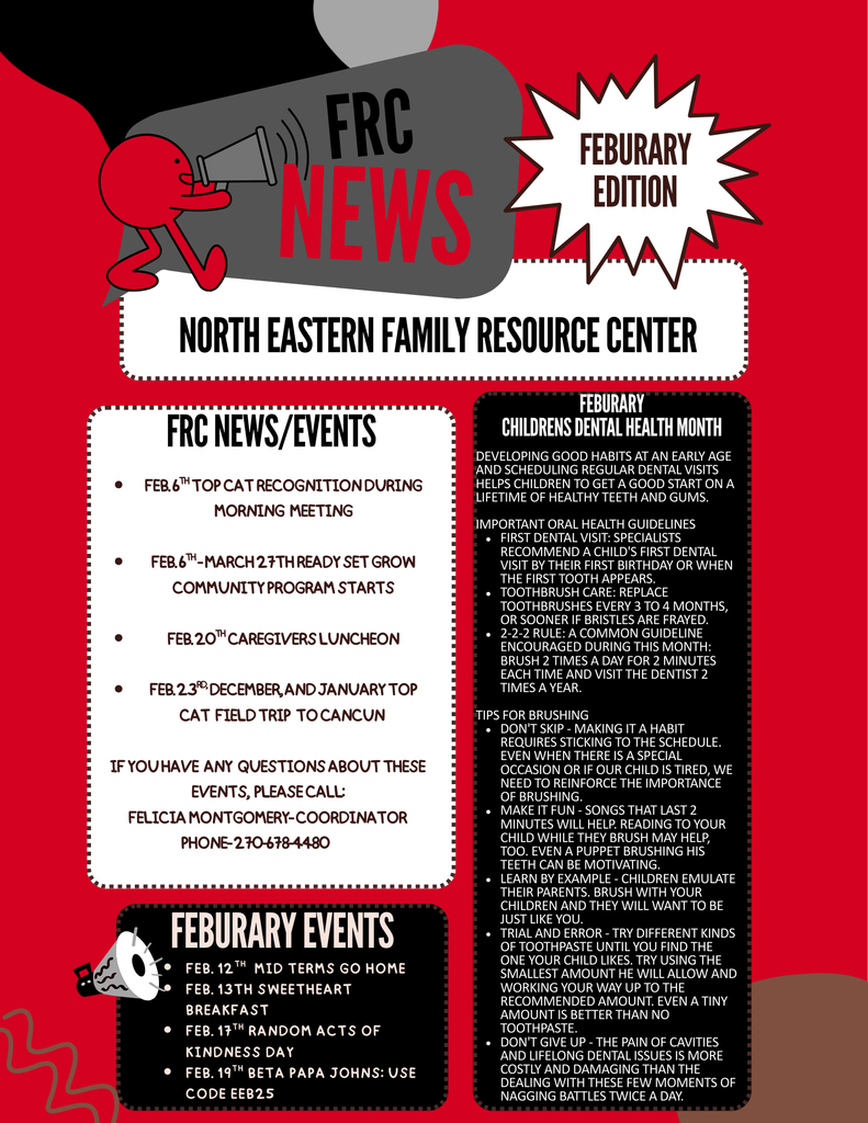 FRC Monthly Newsletter
