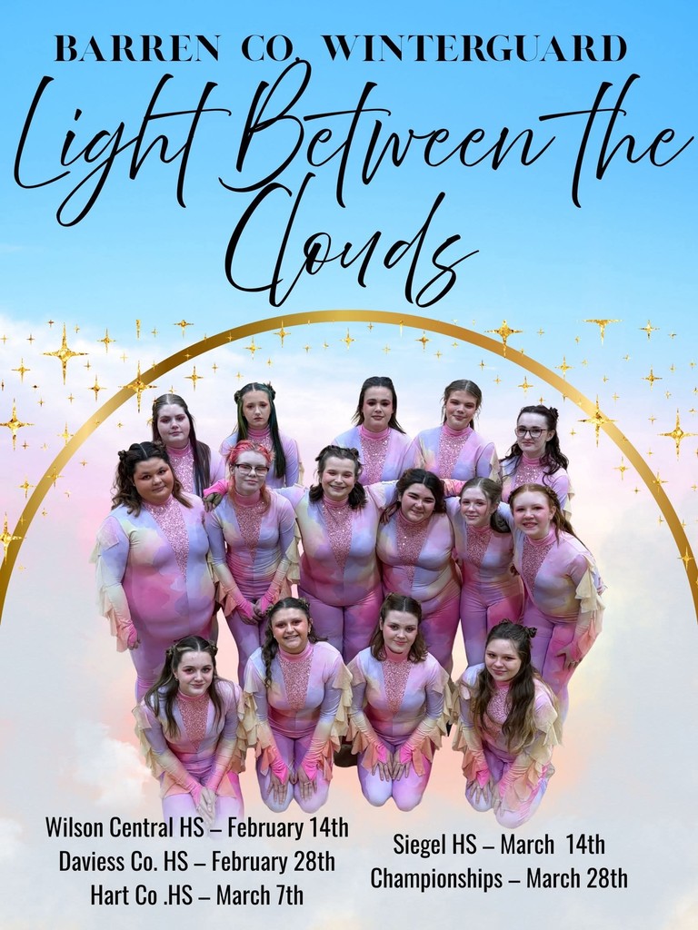 Winterguard Team members and schedule