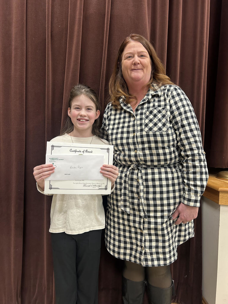 Mrs. Schalk and Kiersten