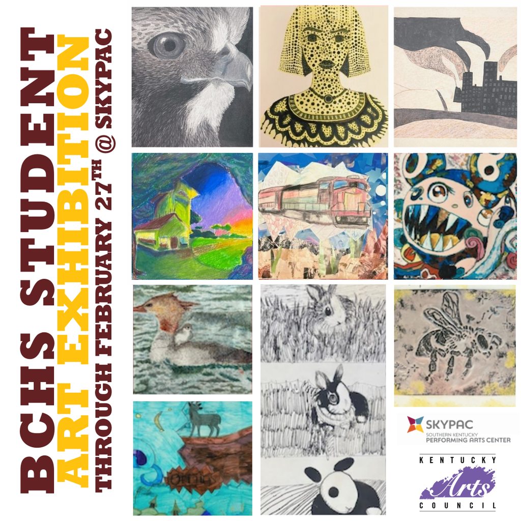 Samples of student artwork