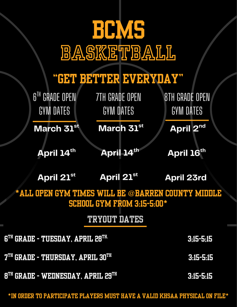 BCMS Boys Basketball 26-27