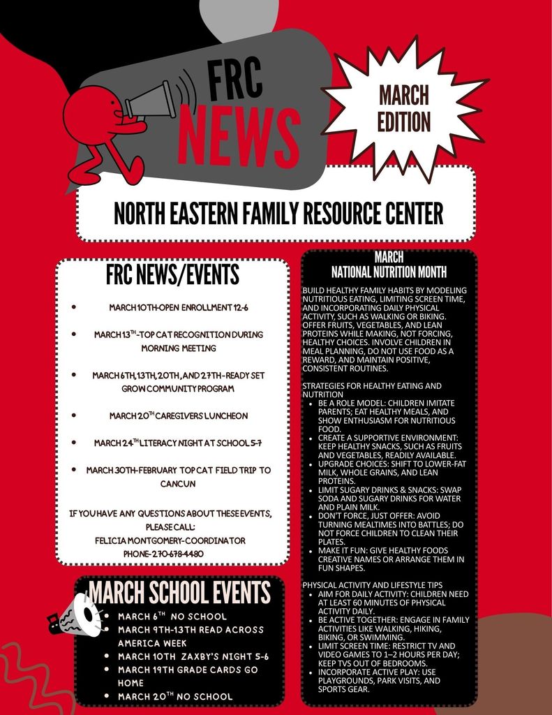 FRC Monthly Newsletter