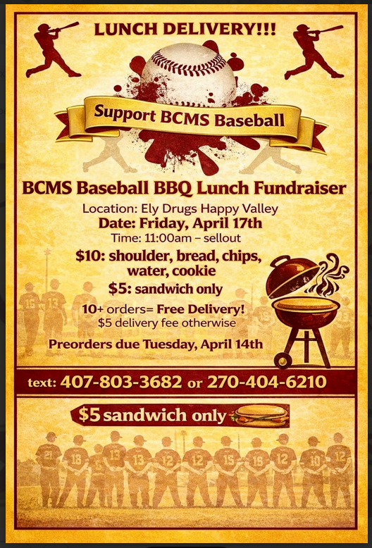 BCMS Baseball