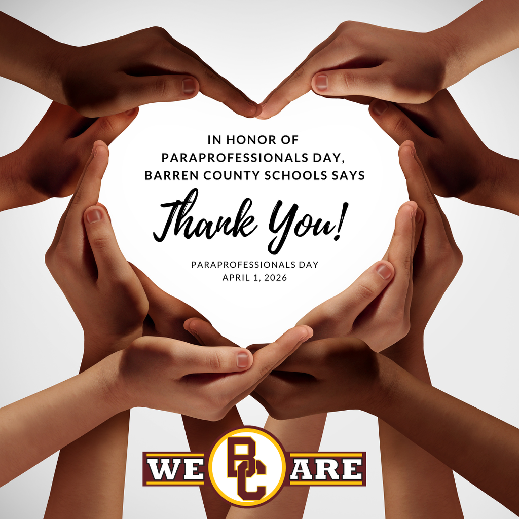 Paraprofessionals graphic - hands in shape of heart