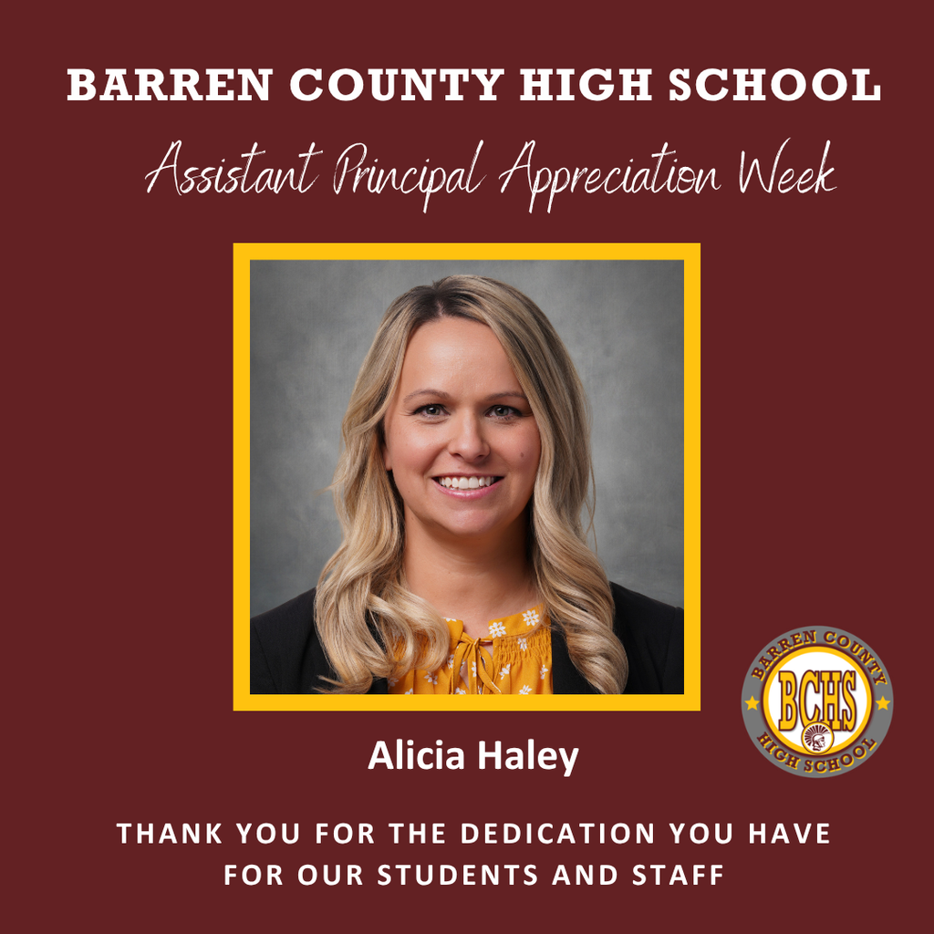 Celebrating Assistant Principal Appreciation Week, a huge thank you to our assistant principals for your unwavering dedication to students and staff. You support classrooms, solve problems, and make a real difference in students’ lives every day.  We appreciate all you do!
