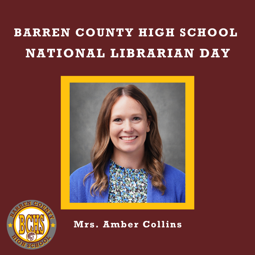 Did you know today is a day to honor our librarians? At BCHS, Mrs. Collins empowers students, supports teachers, and turns our library into a warm haven of discovery. We’re so grateful for her dedication and care, from research help to recommending the perfect read, thank you Mrs. Collins for all you do!