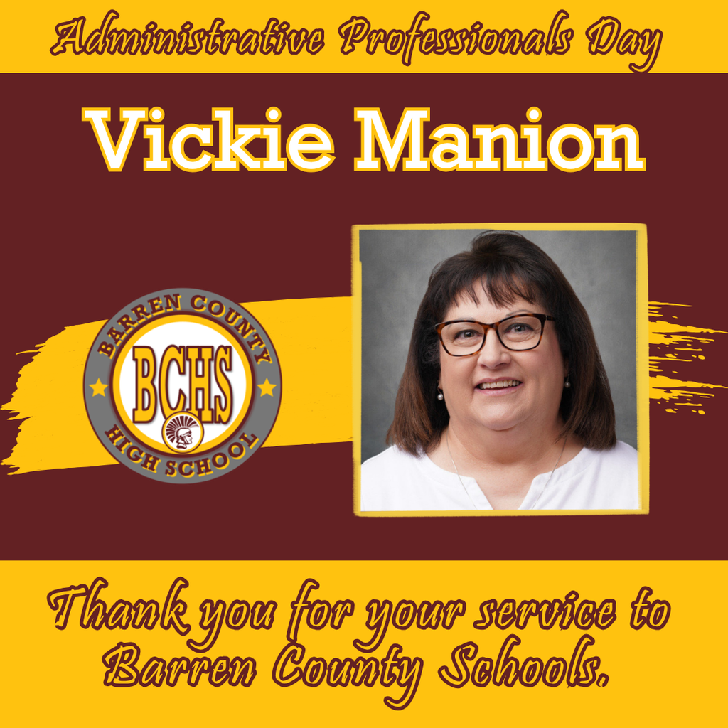 Vickie Manion - Happy Administrative Professionals Day to the amazing people who keep our campus going. They are the smiling faces you see when you enter our buildings. We appreciate all you do for our students and staff and we hope you have an amazing day.