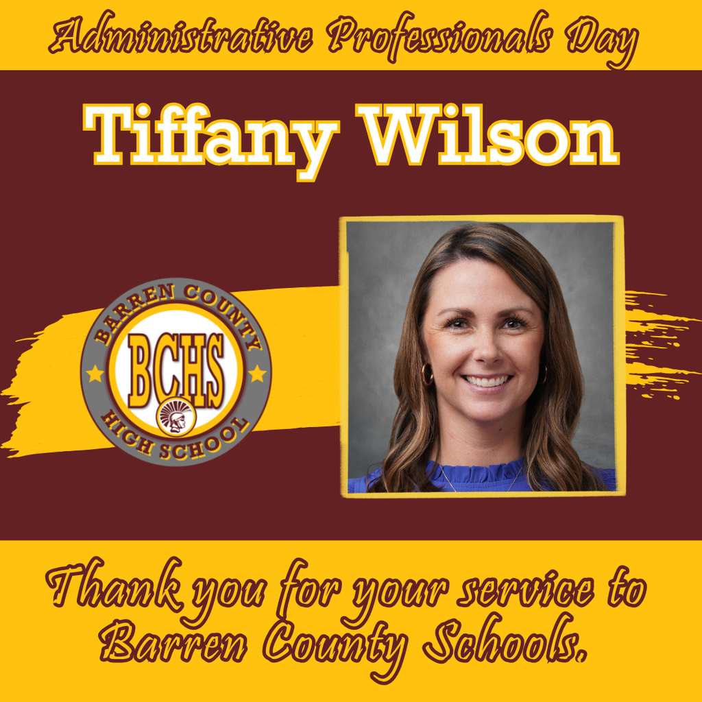 Tiffany Wilson - Happy Administrative Professionals Day to the amazing people who keep our campus going. They are the smiling faces you see when you enter our buildings. We appreciate all you do for our students and staff and we hope you have an amazing day.