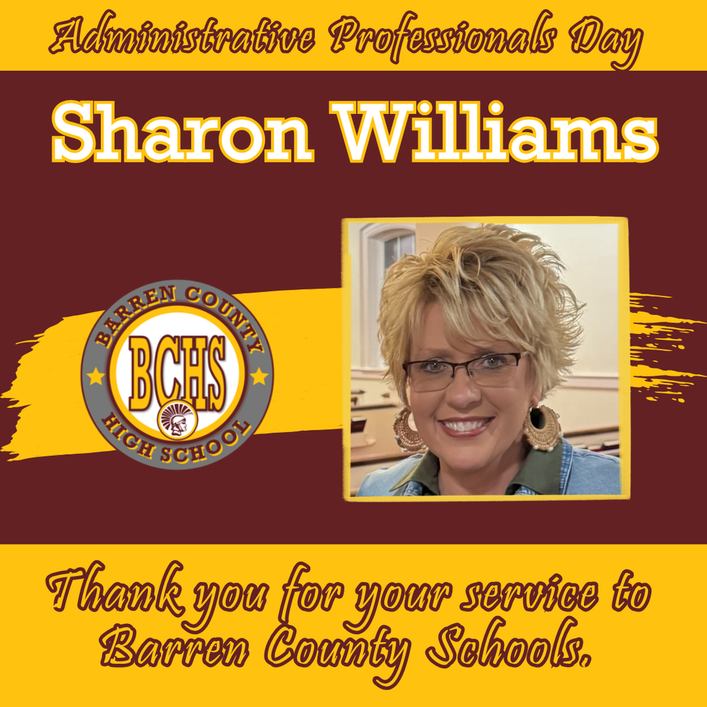 Sharon Williams - Happy Administrative Professionals Day to the amazing people who keep our campus going. They are the smiling faces you see when you enter our buildings. We appreciate all you do for our students and staff and we hope you have an amazing day.