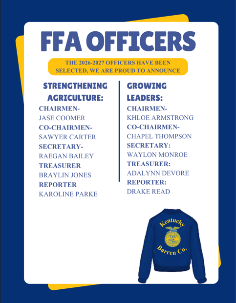 FFA Officers - 2