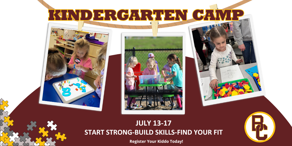 kindergarteners engaged in learning