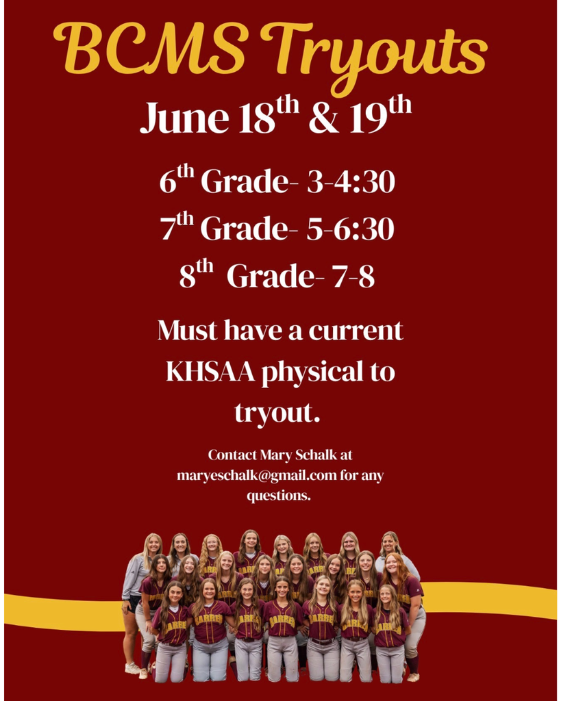 MS softball tryouts