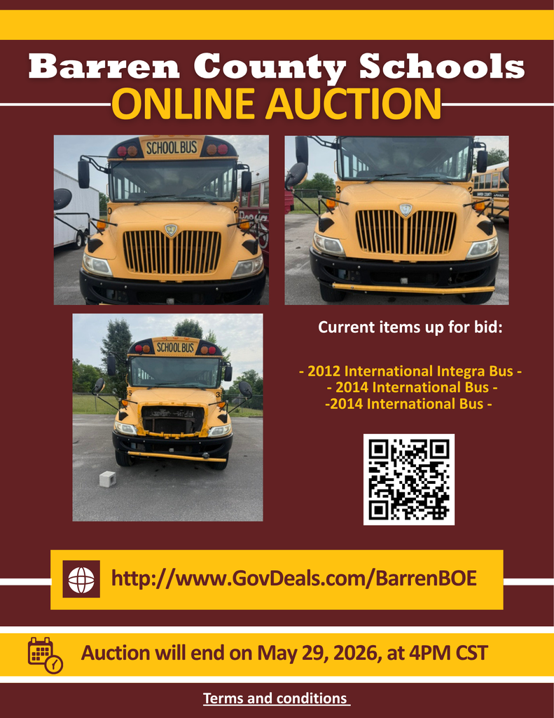 Bus Auction Flyer