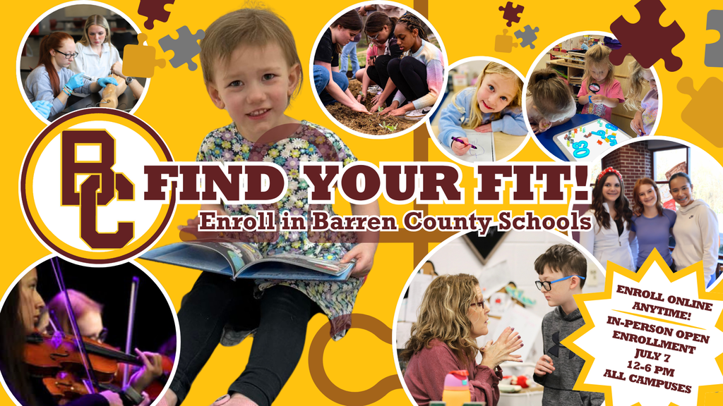 Barren County students from various grades