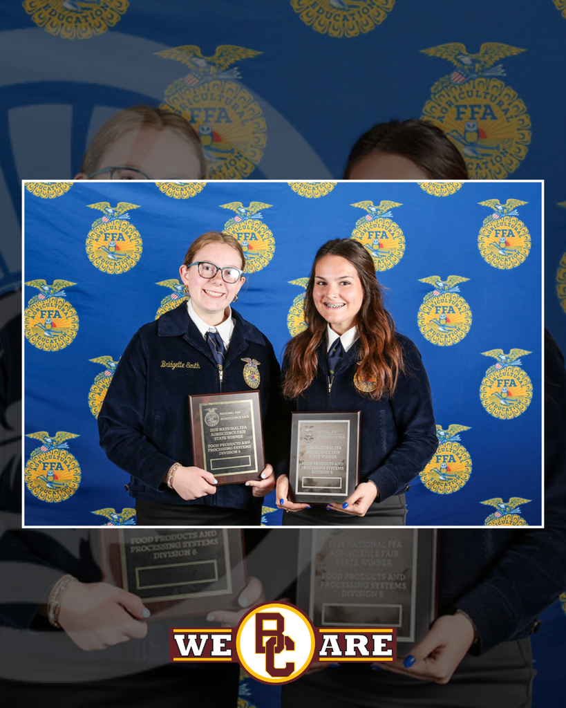 BCHS FFA Chapter at State Convention.
