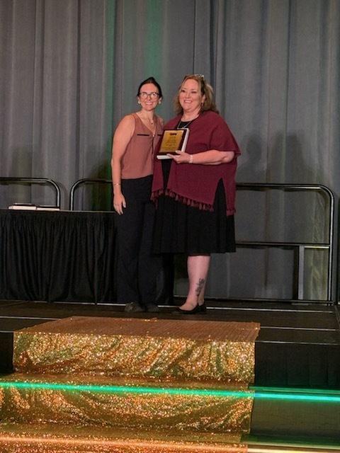 Beth receives award