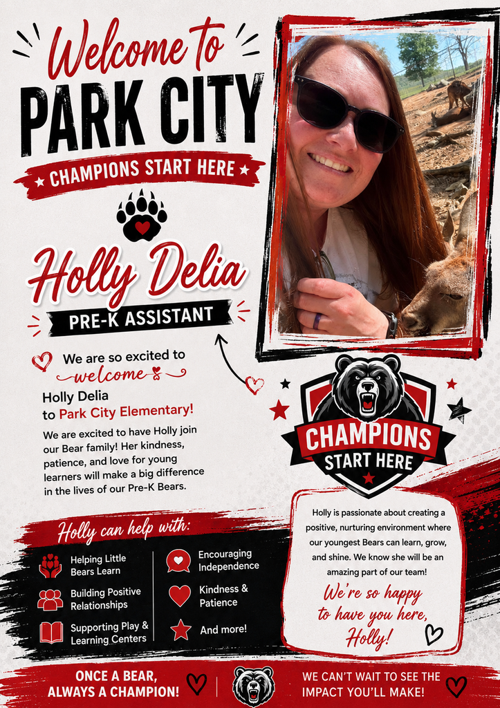 Welcome Holly Delia as our new Pre-K Assistant