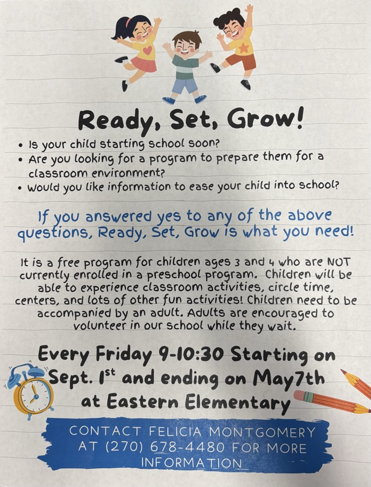 Ready, Set, Grow