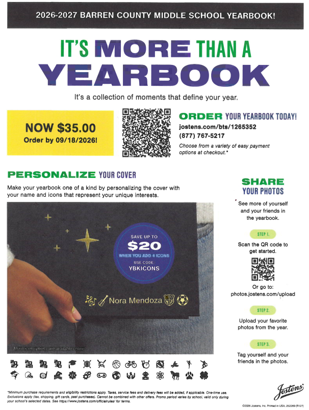 Yearbook Flyer