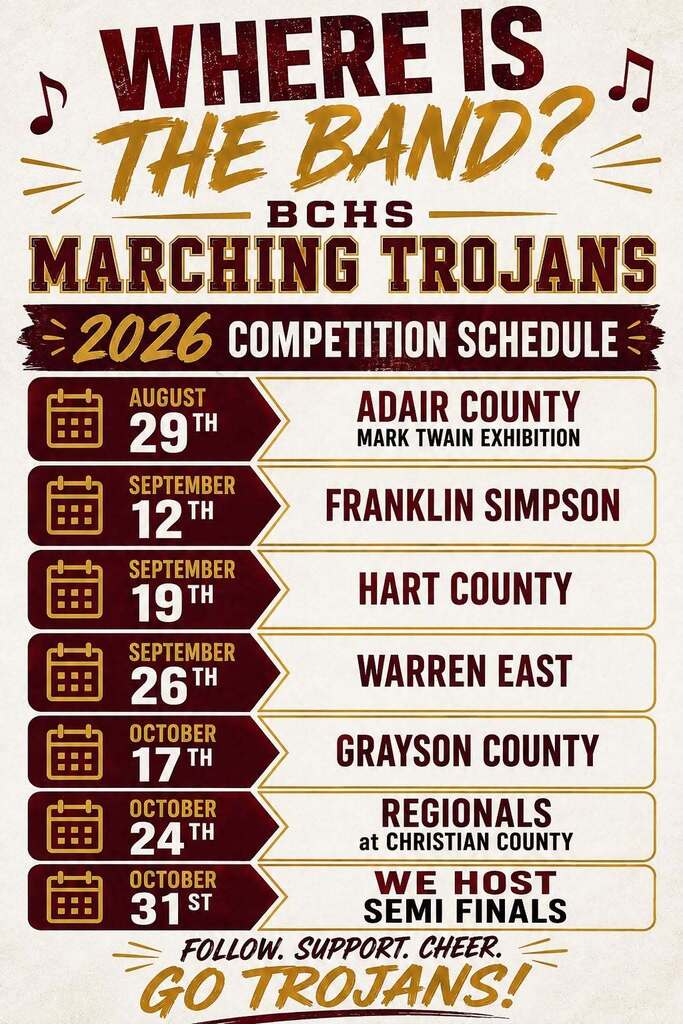 Band Schedule