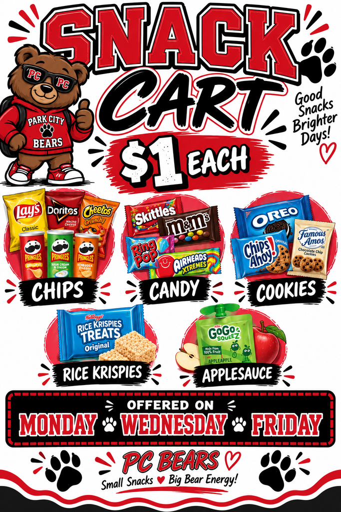 PTO Sponsored Snack Cart
