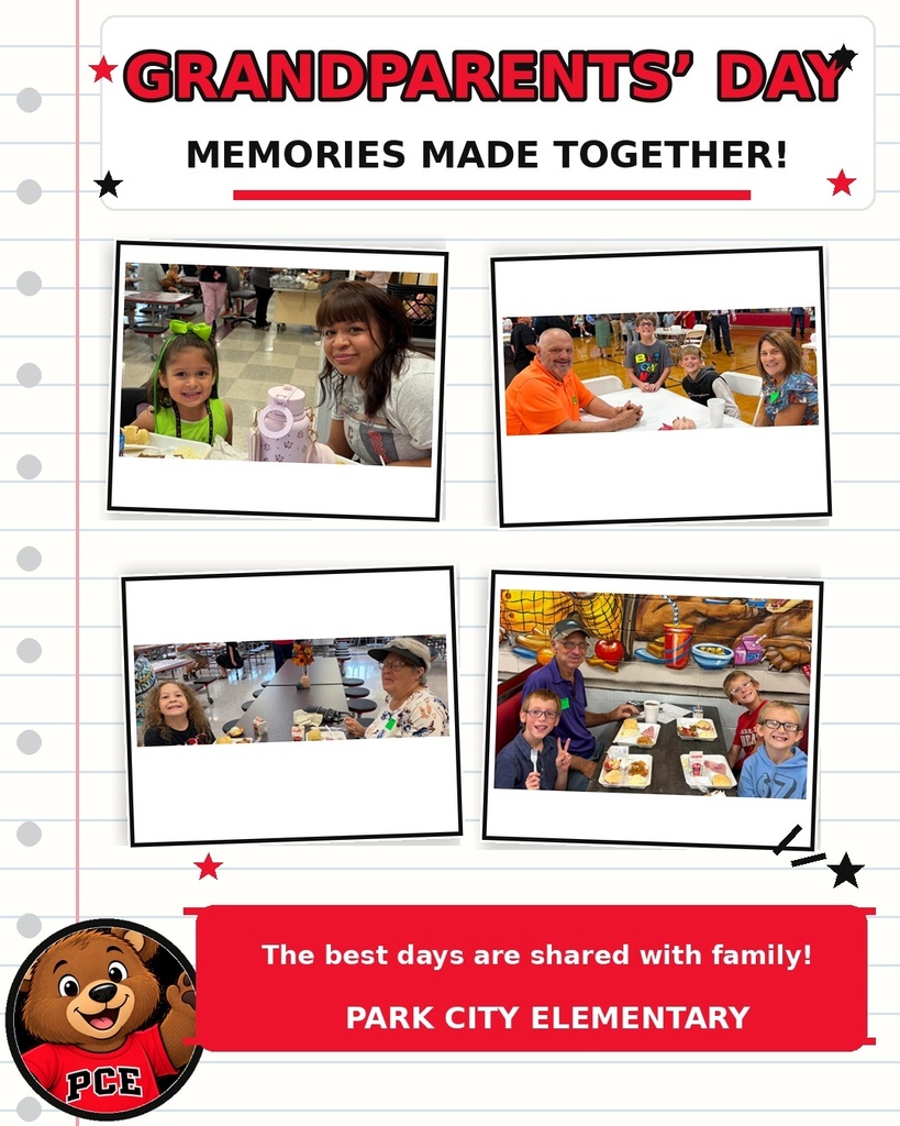 Grandparent's Day, Tuesday, September 8.