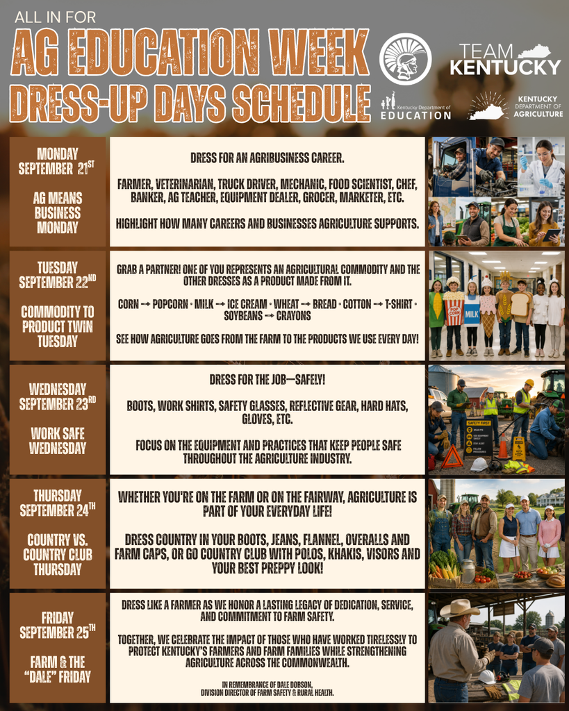 AG ED DRESS UP DAYS