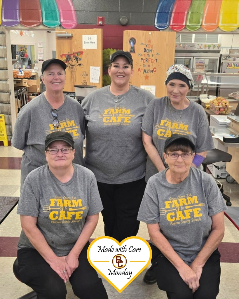 Barren County is recognizing Park City's lunch staff for their amazing commitment and great job they are doing.