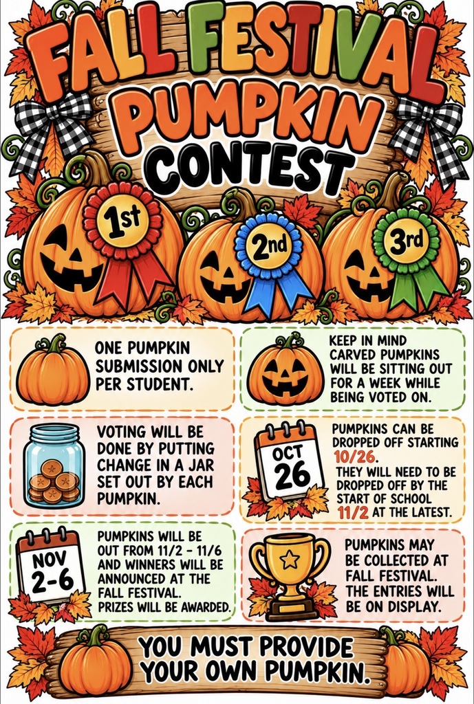 PCE Pumpkin Contest.