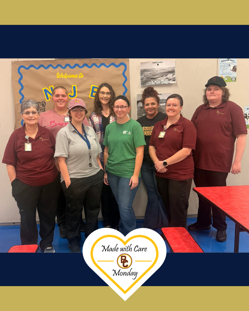 Barren County is recognizing North Jackson's lunch/nutrition staff for their amazing commitment and great job they are doing.